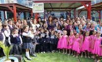 Alcaldesa Inauguró Modernas Instalaciones en Escuela E-80