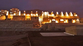 Fundación Ruinas de Huanchaca Trabaja en Reposición de Iluminación Del Monumento Histórico Nacional