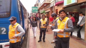Autoridades de Transportes Fiscalizan Taxis, Colectivos y Buses en Antofagasta
