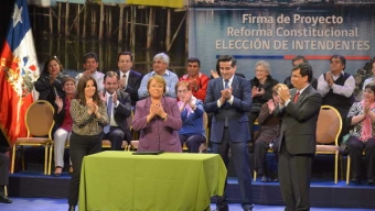 Presidenta Firma Proyecto de Reforma Constitucional Que Permite Elección Directa de Intendentes
