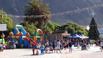 Multitudinaria Fiesta Navideña Organizó el Municipio de Taltal