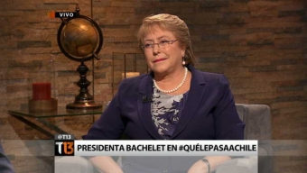 Presidenta Bachelet: “Le Pedí la Renuncia a Todos Los Ministros”