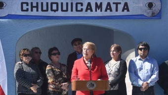 Presidenta Promulga Ley Que Declara el 18 de Mayo Día Nacional de los Chuquicamatinos