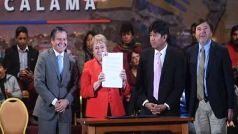 Presidenta Bachelet Presentó Plan de Inversión Para Calama