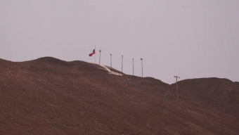 Con Izamiento de Bandera Nacional en Cerro el Ancla Antofagasta da la Bienvenida al Mes de la Patria