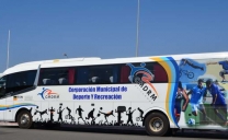 Mejillones ya Cuenta Con Moderno Bus Para Trasladar a Sus Deportistas Locales