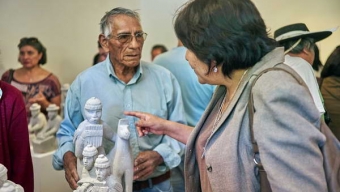 Artesano Local es Reconocido Con Exposición de Sus Trabajos en Piedra