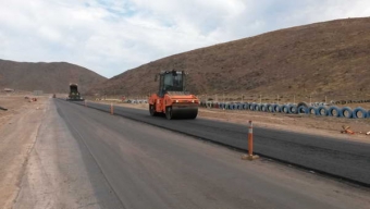 Gobierno Inicia Pavimentación en Ruta Costera Del Acceso Sur de Taltal