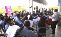 Niños y Jóvenes Con Capacidades Diferentes Recibieron Instrucción Musical Gratuita‏