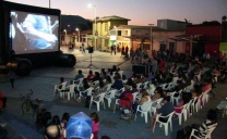 El Cine al Aire Libre se Tomó Las Noches Veraniegas en Mejillones
