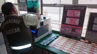 Peritos Analizan Millonario Botín de Billetes Falsificados