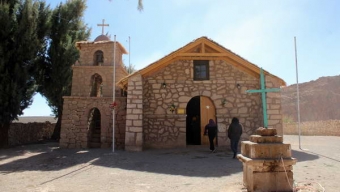 Comunidad de Toconce Culminó Proyecto de Mejoramiento de la Capilla San Santiago