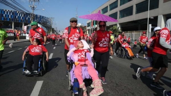 Más de Tres Mil Personas Corrieron Por la Inclusión en Antofagasta