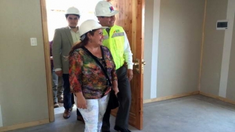 Familias y Autoridades Visitan Construcción de Viviendas Sociales en Taltal