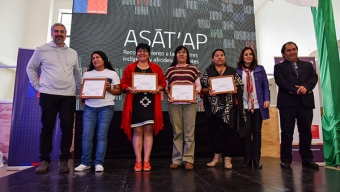 Ministro de Cultura Entregó Reconocimiento Asát’ap a Mujeres de Pueblos Originarios de Provincia de El Loa