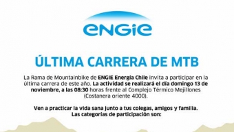 Última Fecha Del Circuito MTB ENGIE 21016