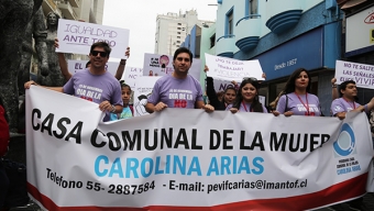 Con Pasacalle Antofagastinos Dijeron No Más Violencia Hacia la Mujer