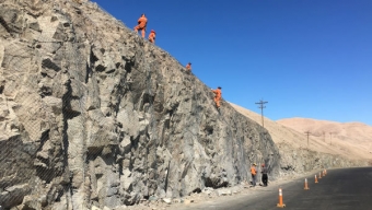 Finaliza Construcción de Tercera Pista en Ruta24, Sector Cuesta Barriles