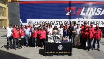 Municipio Envió Colaboración Recolectada en Campaña “Antofagasta Ayuda a Valparaíso”