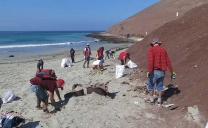 En el “Día de la Tierra” Realizaron Limpieza en Reserva Marina La Rinconada