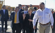 Presidenta Bachelet Inaugura Minera Antucoya