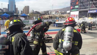 Bomberos de Arica y Antofagasta Ganaron el Desafío Bomberos Zona Norte