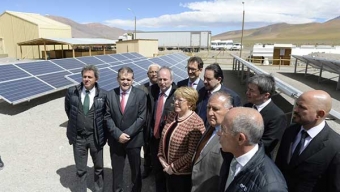 Presidenta Bachelet Inaugura Planta Geotérmica Cerro Pabellón