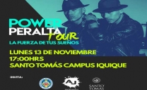 Power Peralta Llegará a Antofagasta con el Tour ‘La Fuerza de tus Sueños’