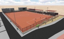 Estudiantes y Vecinos del Sector Los Arenales se Verán Beneficiados con la Construcción de Nuevo Complejo Deportivo