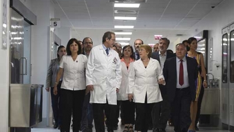 Presidenta Bachelet Visitó el Nuevo Hospital de Antofagasta