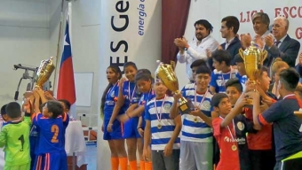 Copa Futsal Fundación AES Gener Premia a los Mejores Equipos 2017