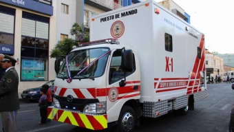 Bomberos de Antofagasta Recibe Oficialmente Nuevo Carro de Comando y Telecomunicaciones