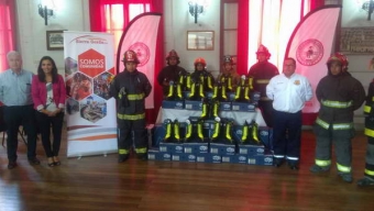 Bomberos de Antofagasta Recibió Importante Donación de Minera Sierra Gorda SCM
