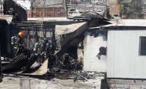 Cinco Compañías de Bomberos Trabajaron en Violento Incendio