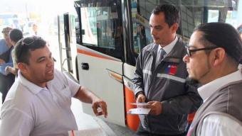 Autoridades del Trabajo FIscalizan Condiciones Laborales de Conductores de Buses Interurbanos