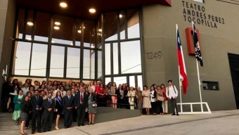 Emotiva Inauguración del Teatro Andrés Pérez de Tocopilla Marca el Cierre del Gobierno en la Región