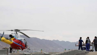 Exitoso Primer Traslado en Helicóptero al Hospital Regional de Antofagasta
