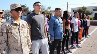 Acuartelamiento de Contingente 2018  en la Guarnición Militar de Antofagasta