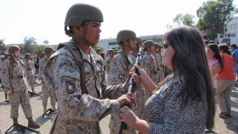 Más de 500 Soldado Conscriptos Participaron en la Ceremonia de Entrega de Armas