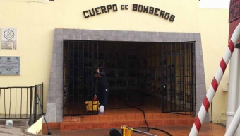 Bomberos de Antofagasta Denuncia Actos Vandálicos al Interior Del Mausoleo de la Institución