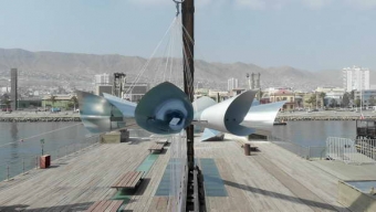 Ganadores de la Convocatoria Internacional de SACO7 Exponen en el Muelle Histórico de Antofagasta