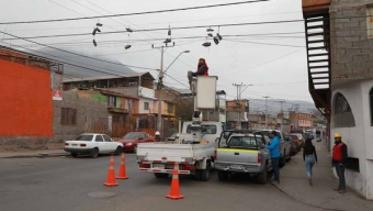 Municipio Inicia Operativo de Retiro de Zapatillas Del Alumbrado Público