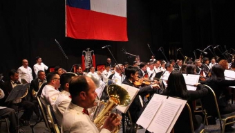 Banda de Conciertos de la I División de Ejército y Orquesta Sinfónica de Antofagasta  Rindieron Homenaje a Las Glorias Del Ejército