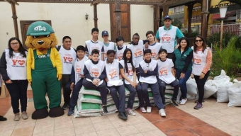 Sierra Gorda SCM Realiza Arborización en Liceos Emblemáticos de Antofagasta