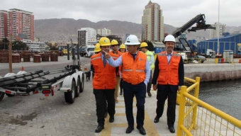 Subsecretario de Transportes Visita Instalaciones de Puerto de Antofagasta