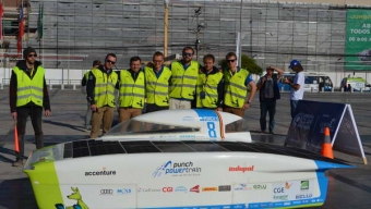 “Punch Powertrain Solar” Continúa Liderando la Carrera y Llega Primero a Antofagasta