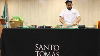 Chef Santiago Macías Realizó Clase Magistral en Universidad Santo Tomás Antofagasta