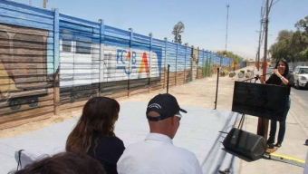 Masiva Inauguración Tuvo Mural “130 Años FCAB” en Calama
