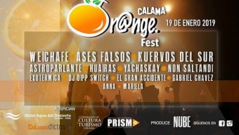 Grandes Bandas Confirmaron su Presencia en el Festival Orange Fest Calama 2019