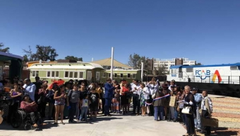 Paseo Estación Calama y Tren Aniversario:  El Regalo de Cumpleaños Que FCAB Entregó a la Ciudad